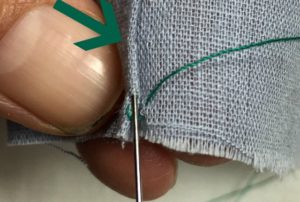 Guide To Hand Stitches: The Slip Stitch & The Fell Stitch – The Daily Sew