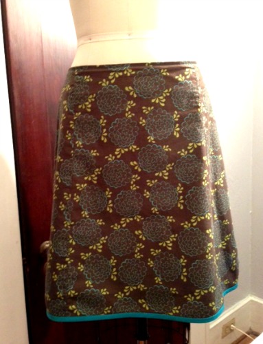 Make a Lining for an A-Line Skirt. Easier Than Making Fudge – The Daily Sew