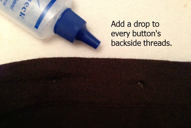 how to sew a button 11