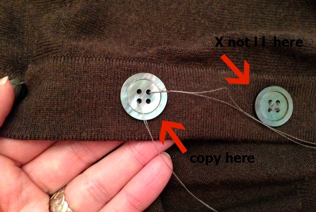 how to sew a button 8