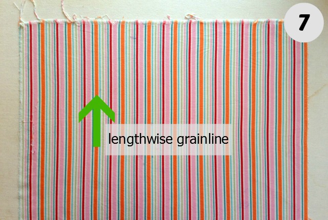 Fabric grainline