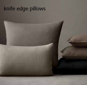 knife edge pillow example