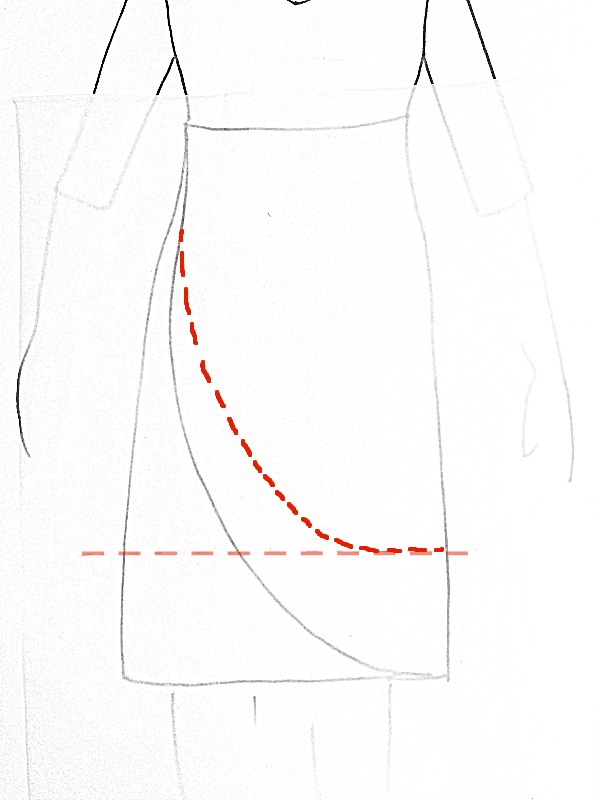 How to Shorten a Dress with an Overlay – The Daily Sew