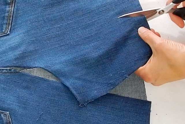 How to Turn Jeans Into a Skirt – The Daily Sew