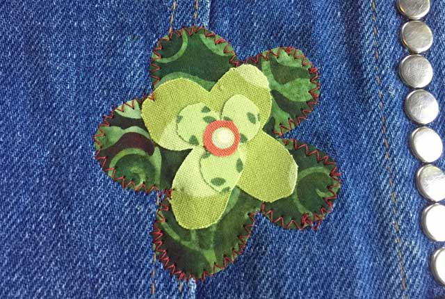 When embroidery appliques sewn onto your clothes will make it look like  actual embroidery patches done directly on the garment