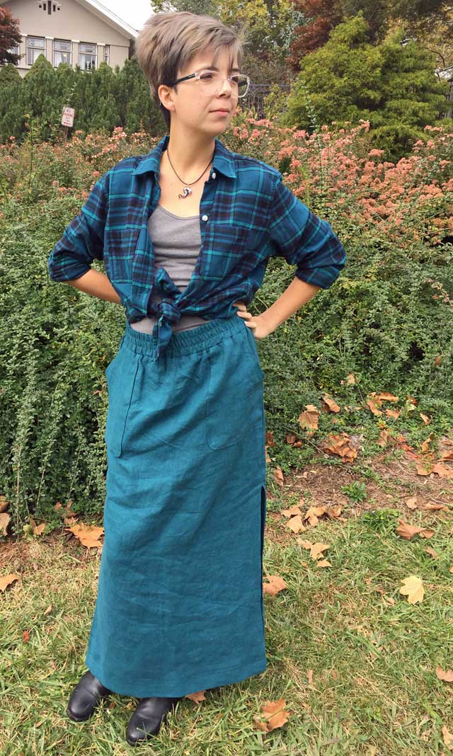 How to Sew a Maxi Skirt; Step by Step – The Daily Sew