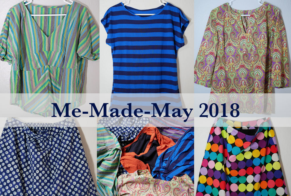 Me-Made-May 2018 self-sewn clothing