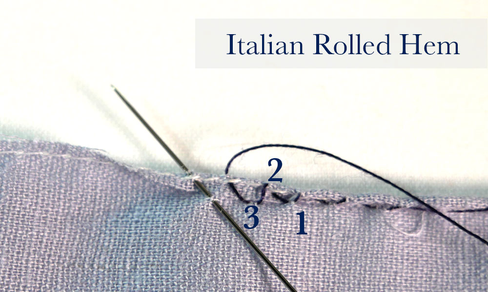 How to Sew a Tiny Hem with the Rolled Hem Foot