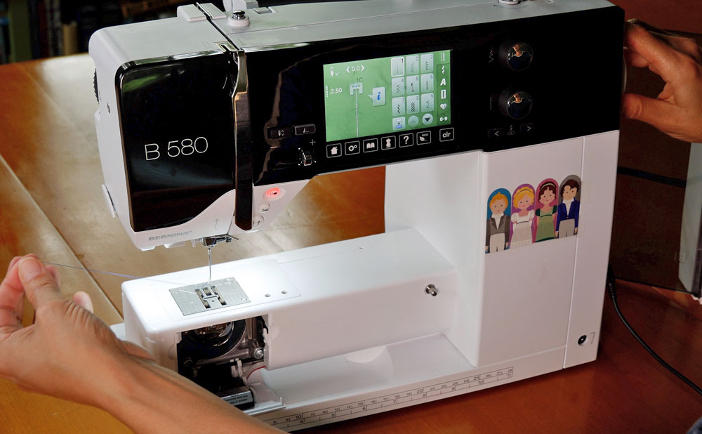 Tips for using a sewing machine and how to get the most out of your sewing machine. Bring the bobbin thread up manually