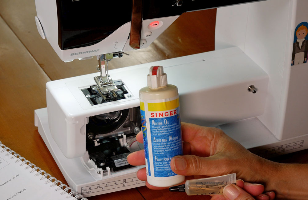 Tips for using a sewing machine and how to get the most out of your sewing machine. Oil your sewing machine frequently