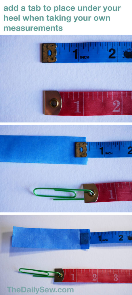 how to fix a tape measure to take your own measurement 