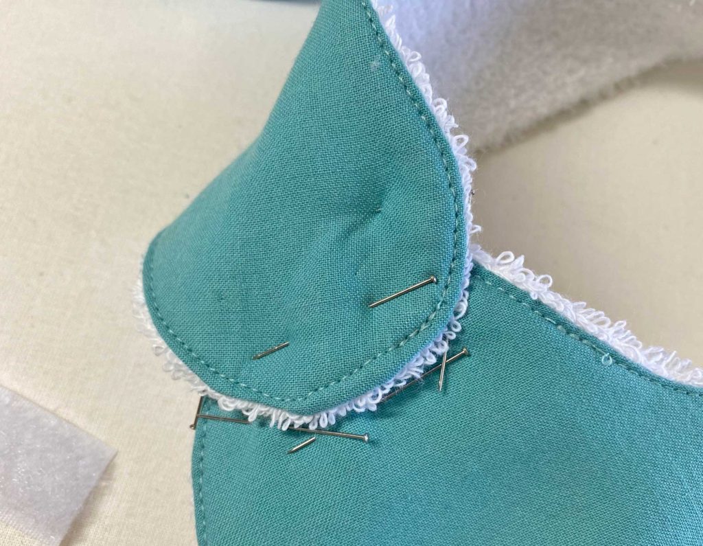 Easy to sew baby bibs are a great scrap buster project and make great gifts for new parents
