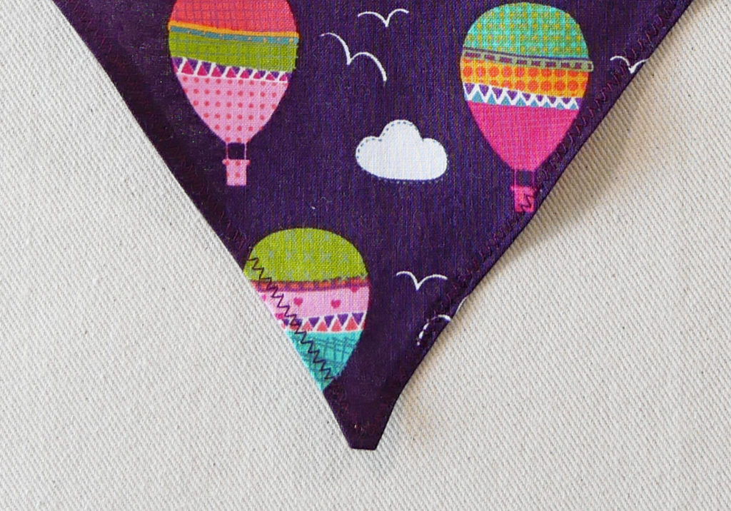 Make a bandana type bib for teething toddlers and drooling dogs.