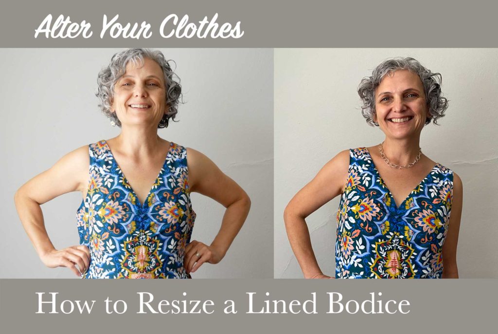 How to Take in a Lined Dress That's Too Loose – The Daily Sew