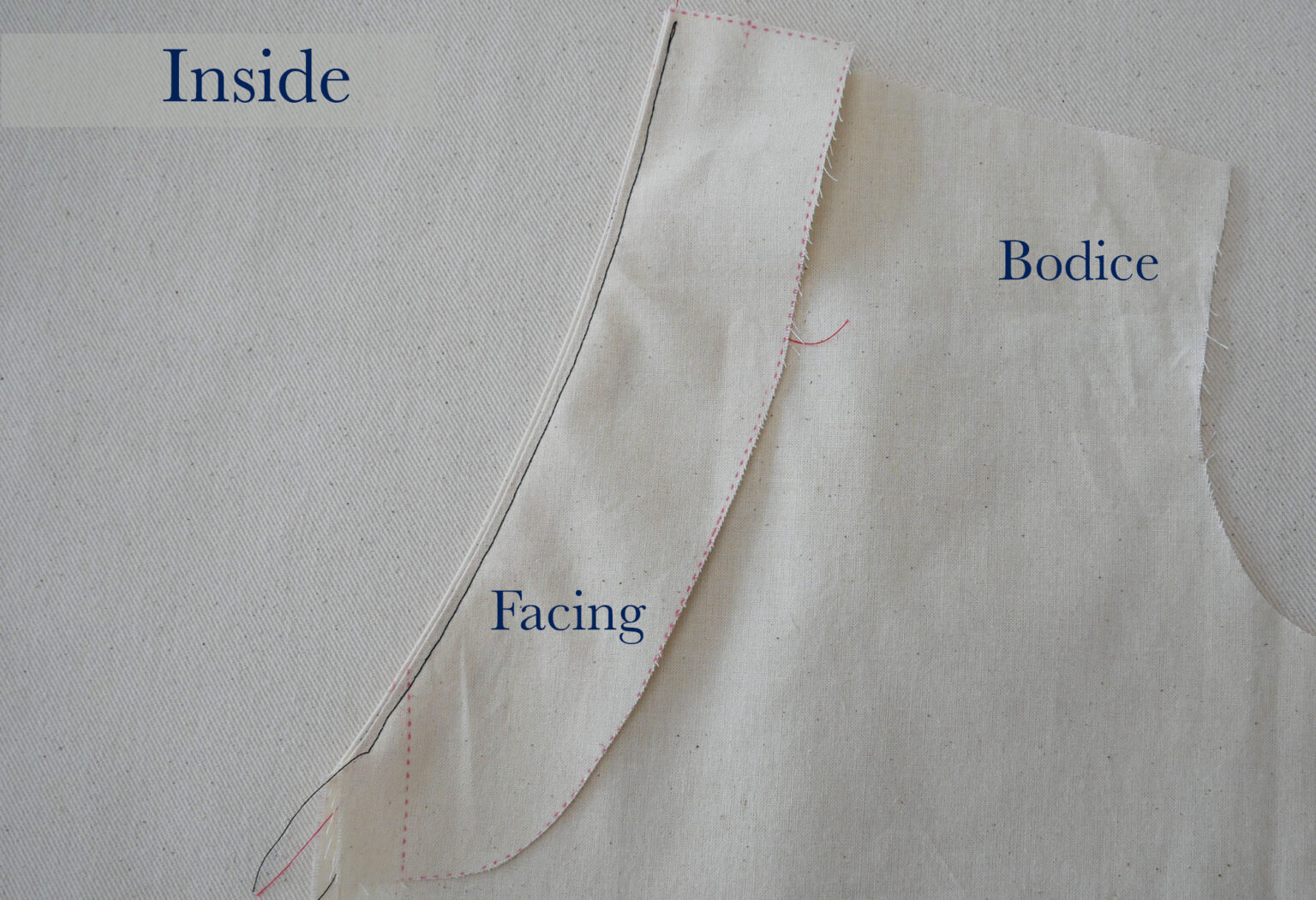 The Stay Stitch, the Under Stitch & the Basting Stitch Explained – The ...