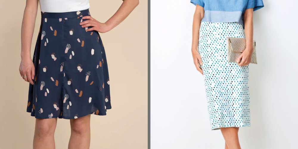 2 skirt patterns
