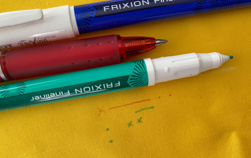 frixion pens by pilot